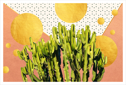 Cactus Dream Art Print by Uma Gokhale