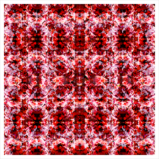 Spring exploit floral pattern Art Print by rodric valls