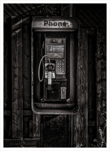 Phone Booth No 28 Art Print by The Learning Curve Photography