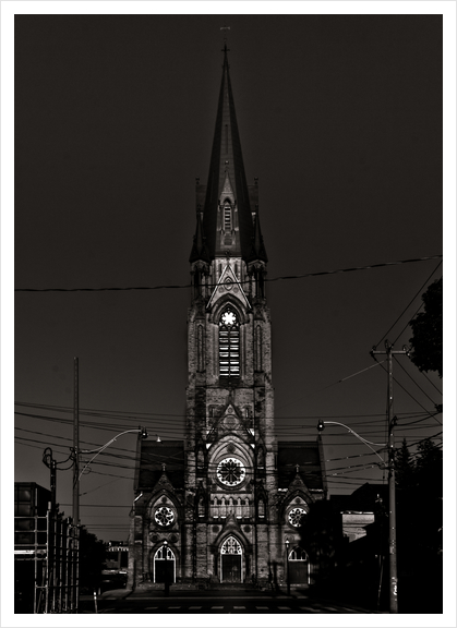 St. Mary's Church No 1 Art Print by The Learning Curve Photography