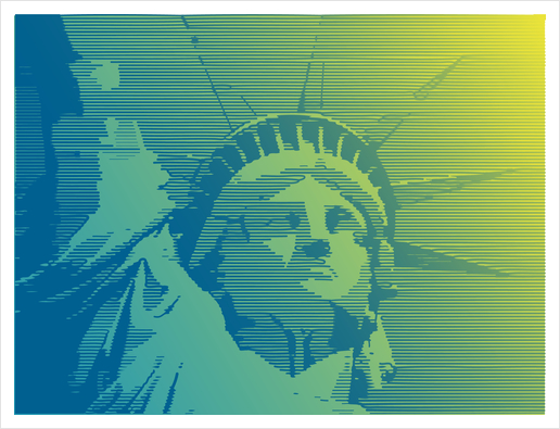 Statue of Liberty Art Print by Vic Storia