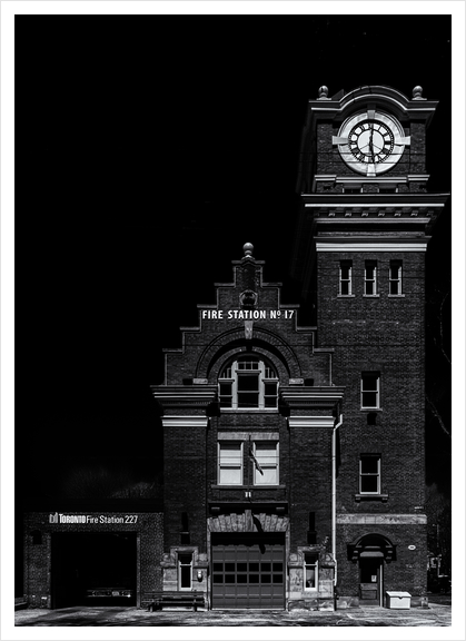 Toronto Fire Station No 227 1 Art Print by The Learning Curve Photography