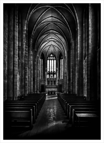 Trinity College Chapel No 1 Art Print by The Learning Curve Photography