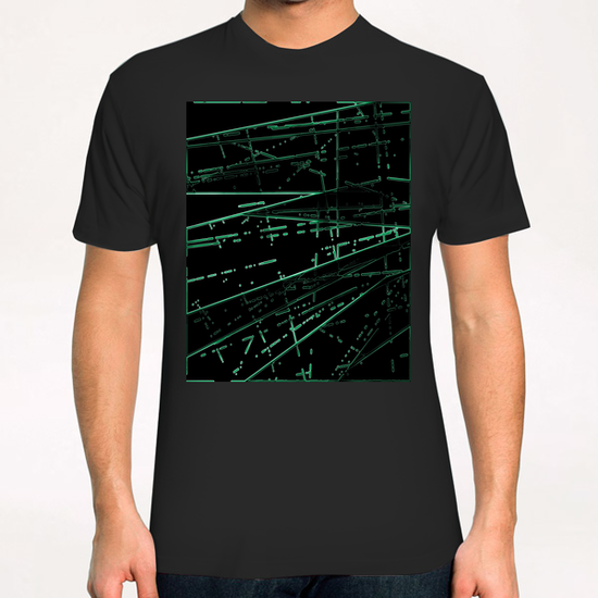 Neon Disco X 0.2 T-Shirt by Amir Faysal