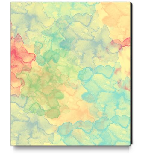 Abstract painting X 0.3 Canvas Print by Amir Faysal