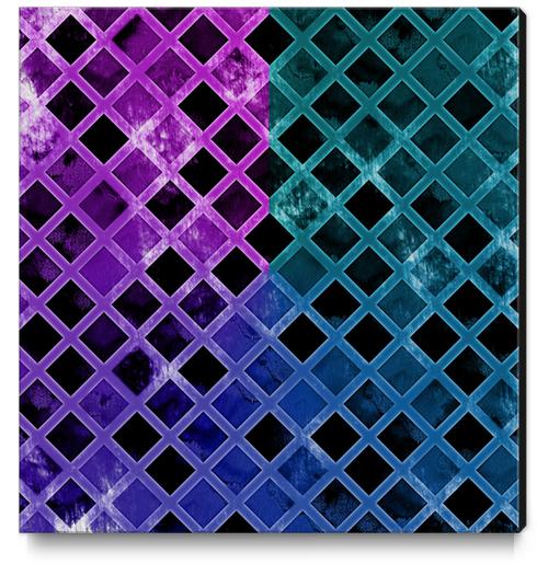 Abstract Geometric Background #5 Canvas Print by Amir Faysal