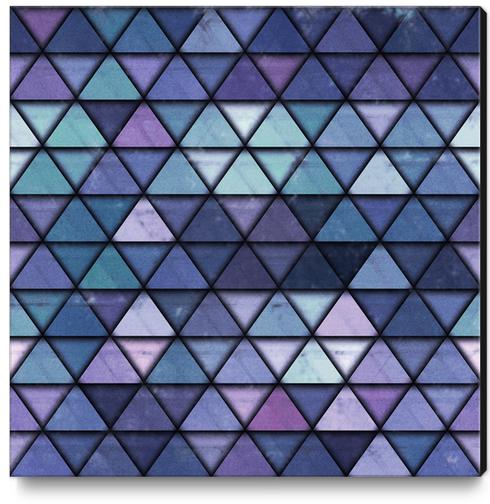 Abstract Geometric Background #6 Canvas Print by Amir Faysal