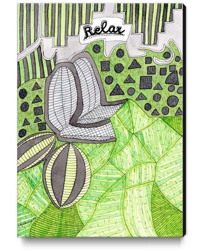 . Relax  Canvas Print by Heidi Capitaine