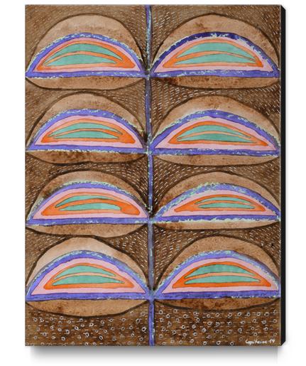 Symmetrical Growth  Canvas Print by Heidi Capitaine