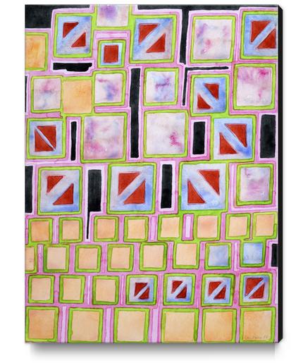 Composition out of Three Kind of Squares Canvas Print by Heidi Capitaine