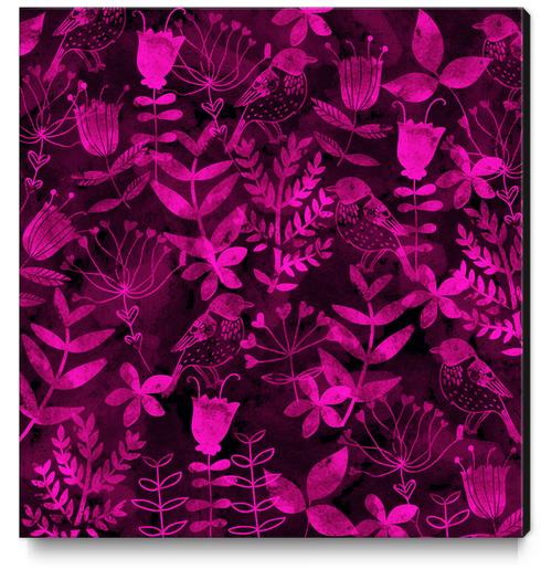 Abstract Botanical Garden X 0.2 Canvas Print by Amir Faysal