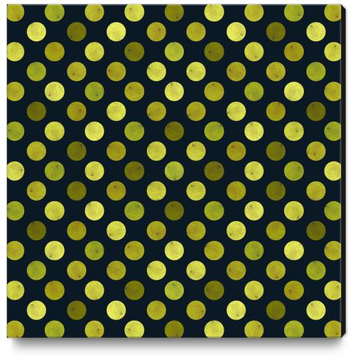 Watercolor Polka Dots  X 0.2 Canvas Print by Amir Faysal