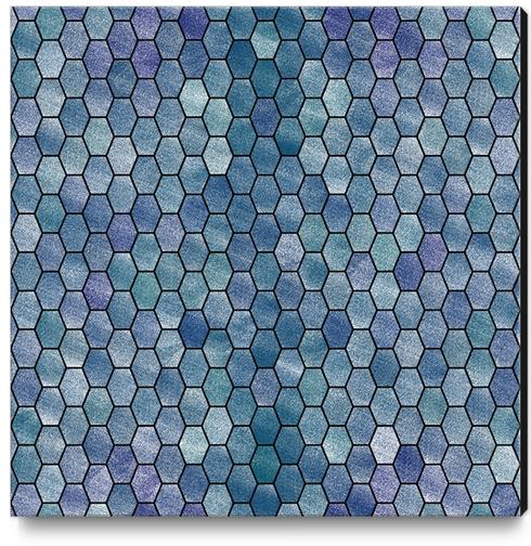 Glitters Honeycomb  Canvas Print by Amir Faysal