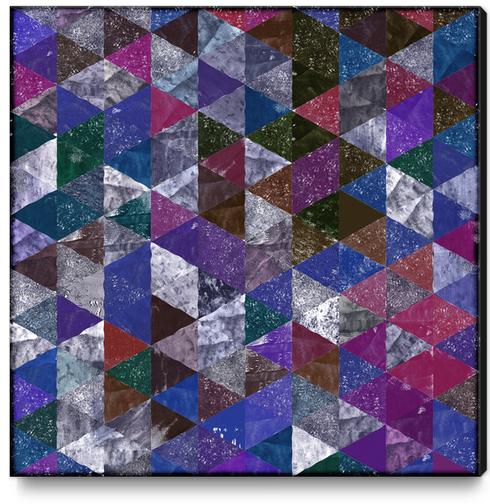 Abstract Geometric Background #9 Canvas Print by Amir Faysal