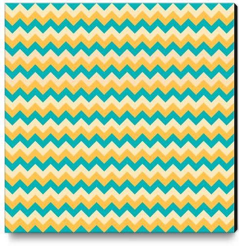 Lovely Chevron X 0.1 Canvas Print by Amir Faysal