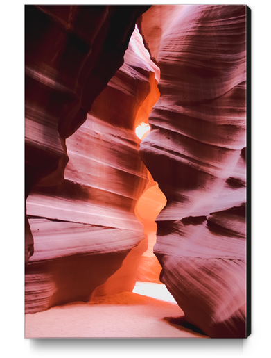 Cave in the desert at Antelope Canyon Arizona USA Canvas Print by Timmy333