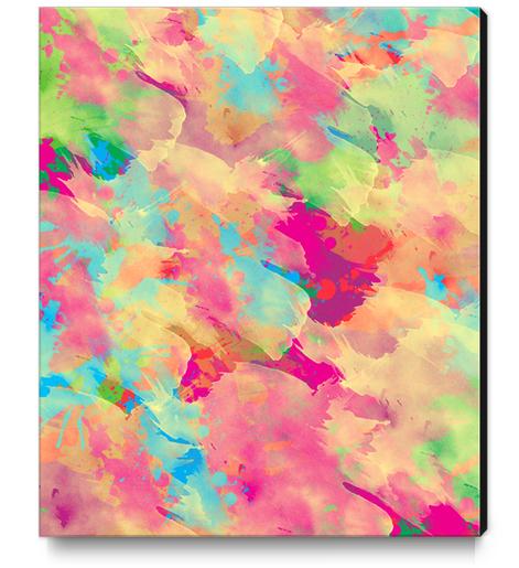 Abstract painting X 0.2 Canvas Print by Amir Faysal