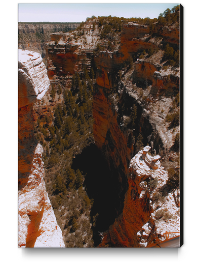 mountains in the desert at Grand Canyon national park USA Canvas Print by Timmy333