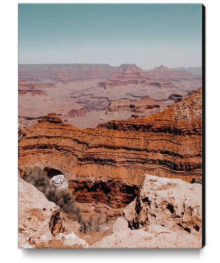 Desert view at Grand Canyon national park Arizona USA Canvas Print by Timmy333