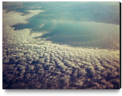 Clouds from plane Canvas Print by Salvatore Russolillo