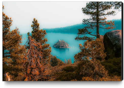 At Emerald Bay Lake Tahoe California USA Canvas Print by Timmy333