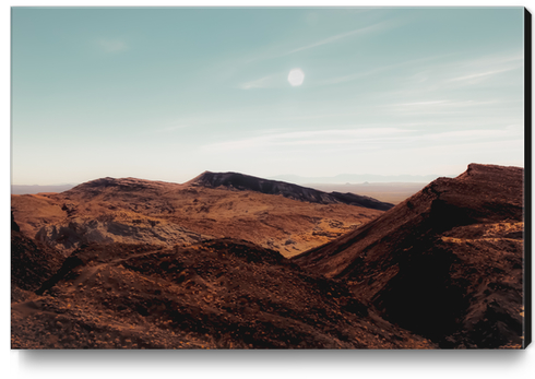 Desert at Red Rock Canyon State Park California USA Canvas Print by Timmy333