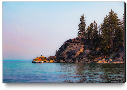 At Emerald bay Lake Tahoe California USA Canvas Print by Timmy333