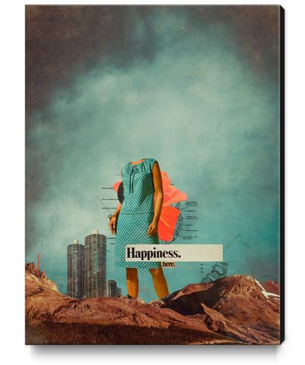 Happiness Here Canvas Print by Frank Moth