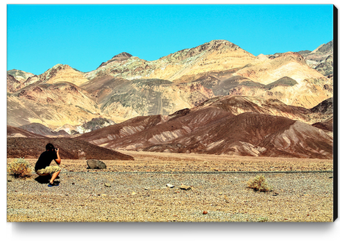 desert at Death Valley national park, USA Canvas Print by Timmy333