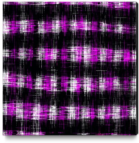 purple and black painting texture abstract background Canvas Print by Timmy333