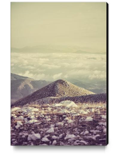 Mountains in the background IV Canvas Print by Salvatore Russolillo