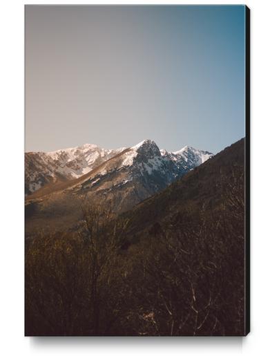 Mountains in the background XVIII Canvas Print by Salvatore Russolillo