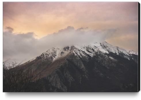 Mountains in the background XX Canvas Print by Salvatore Russolillo