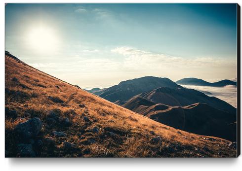 Mountains in the background XXIII Canvas Print by Salvatore Russolillo