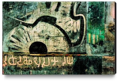 STREET LANGUAGE Canvas Print by db Waterman