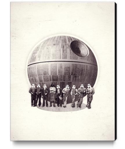 Death Star Canvas Print by Oleg Borodin