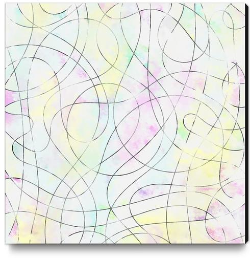 Abstract Drawing Canvas Print by Divotomezove