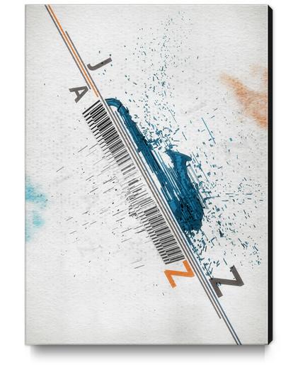 Jazz Festival Canvas Print by cinema4design
