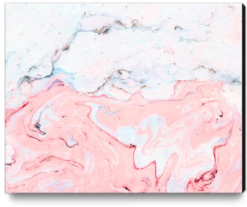 Marble Love Canvas Print by Uma Gokhale