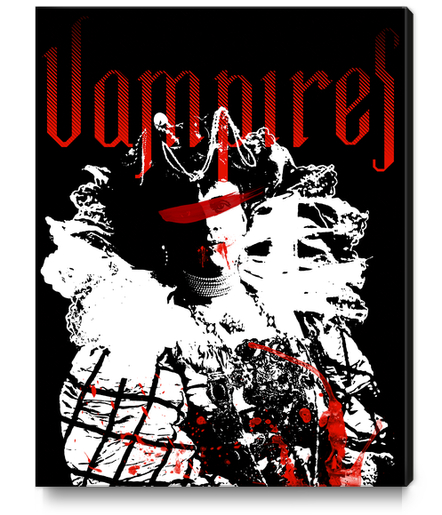 Elizabeth Bathory Canvas Print by TenTimesKarma