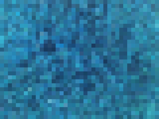 blue geometric square pixel pattern abstract background by Timmy333