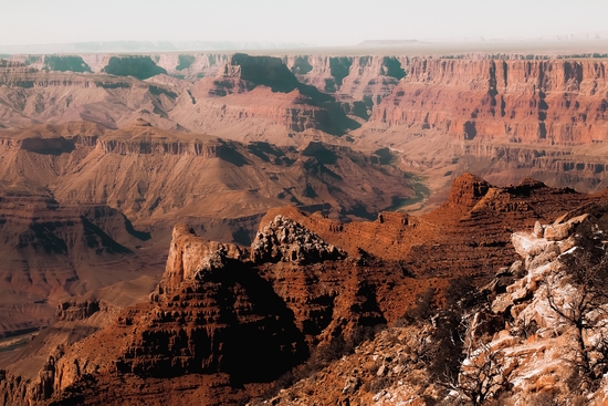 Summer view in the desert at Grand Canyon national park USA by Timmy333