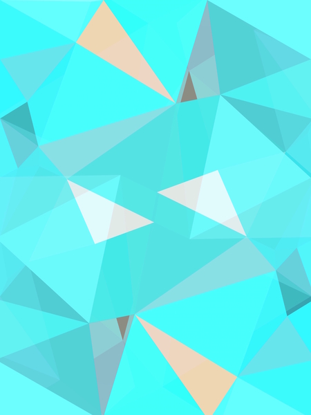 geometric triangle shape abstract background in blue by Timmy333