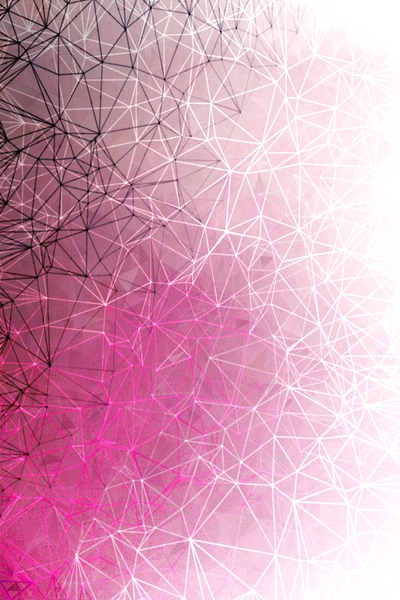 fractal graphic design geometric line pattern abstract background in pink by Timmy333