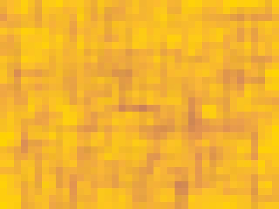 geometric square pixel pattern abstract background in yellow and brown by Timmy333