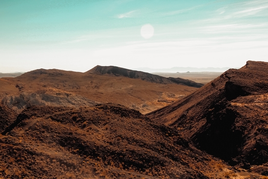 Desert mountain at Red Rock Canyon State Park California USA by Timmy333