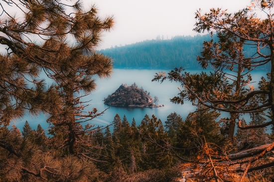 Beautiful scenic at Emerald Bay Lake Tahoe California USA by Timmy333