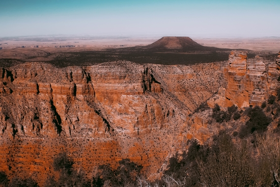 Desert scenery at Grand Canyon national park USA by Timmy333