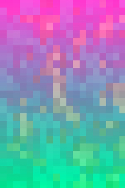 geometric pixel square pattern abstract background in pink purple blue green by Timmy333