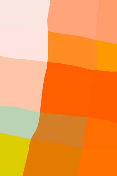 geometric square line pattern abstract in brown orange pink blue by Timmy333